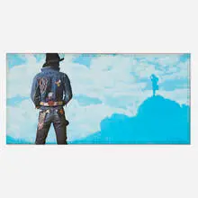 Levi's In America by Bert Stern, 1971, lithograph in colors, sold May 2025