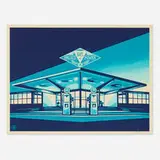 Palace of Power by Shepard Fairey, 2016, screenprint in colors, sold May 2025