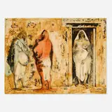 Francisco Zúñiga, Untitled (from The Mexican Masters suite), 1973, lithograph in colors