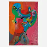 Leo Russell, Untitled, c. 1948, oil on canvas