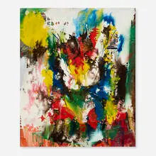Joseph Meierhans, Untitled, oil on Masonite