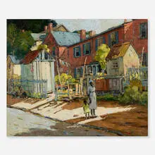 Walter Farndon, Untitled, oil on canvas