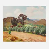 Louise Everett Nimmo, Old California Ranch, c. 1928, oil on canvas