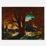 Van Dearing Perrine, Untitled, oil on canvas