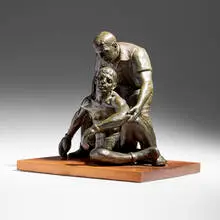 Joe Brown, Pietà, bronze