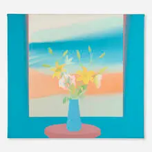 Still Life by Elizabeth Osborne, 1975, oil on canvas, sold May 2025