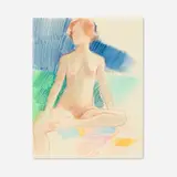Elizabeth Osborne, Untitled, 1978, crayon and pastel on paper