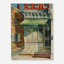 Katharine Steele Renninger, Bewitched, 1955, oil on casein