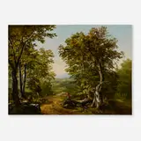 George Inness, Summer Landscape, c. 1846, oil on canvas