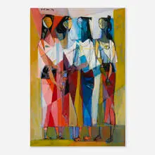 But Mochtar, Untitled, 1954, oil on canvas