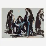 Jean Hélion, Untitled (Street Scene), 1966, watercolor and gouache on paper