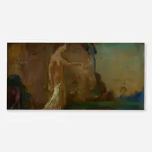 Arthur Bowen Davies, Untitled, oil on canvas