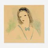 Marie Laurencin, Jeune fille, crayon on paper