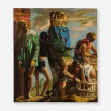 Walter Stuempfig, The Harvest, c. 1940, oil on canvas