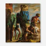 Walter Stuempfig, The Harvest, c. 1940, oil on canvas