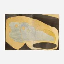 Elsie B. Driggs, Untitled, watercolor, gouache and collage on paper