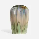 Fulper Pottery, Round top vase