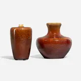 Vases, set of two by Royal Doulton and Pilkington, sold Jun 2023