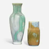 Vases, set of two by Valdemar Engelhardt for Royal Copenhagen, sold Jun 2023