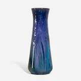 John Dee Wareham for Rookwood Pottery, Important Flowing Glaze vase with hyacinths