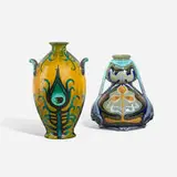Royal Bonn, Ruysdael vases, set of two