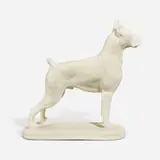 The Ideal Boxer (Rare production figure) by June Hannah for Rookwood Pottery, sold Jun 2023