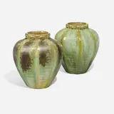 Fulper Pottery, Vases, set of two