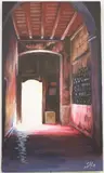 American School, Street Exit, 2014, Acrylic on Canvas