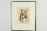 Christian Lepère, Bal Custome (Custom Ball), Pencil signed, titled and numbered at base