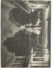 Frederick Mershimer, Sanctuary (St, Pencil numbered, titled and signed at base