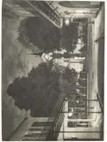 Frederick Mershimer, Sanctuary (St, Pencil numbered, titled and signed at base