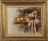 Paul F. Wilson, Pig Blanket, Oil on canvas