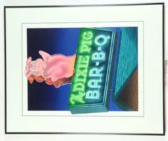 Clay Huffman, Pigmentation on Powhatan, Pencil numbered, titled, and signed at base
