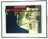 Clay Huffman, Two Burgers, Pencil signed, dated ("Mar 84") and titled at base