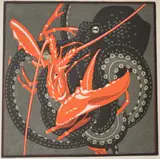 Norbertine Bresslern-Roth, Kampf (Fight), circa 1928, Linocut with colors