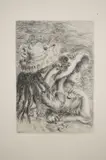 Pierre-Auguste Renoir, Le chapeau épinglé (The Hat Secured with a Pin), circa 1894, Drypoint and etching