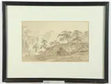 English School, Idyllic English Landscape, Watercolor on paper
