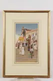 A. Harvey Moore, The Rialto, Venice, watercolor and bodycolor