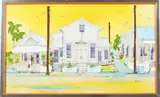 Ann Irvine, Gospel Chapel, 720 Southard St, Acrilyc and ink on canvas