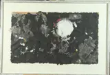 Gladys Hack Goldstein, White Moon, Mixed media on paper