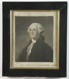 Gilbert Stuart, Geo, Undated stipple engraving