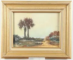 Ann Hightower-Patterson, South Carolina Seascape, Watercolor on paper