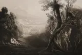 John Martin, Satan Observes Adam and Eve in the Garden of Eden