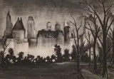 Adolf Dehn, Central Park at Night
