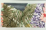 Billy Al Bengston, Honolulu Watercolor, 1981, Watercolor and collage on white wove paper