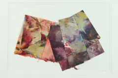 Sam Gilliam, Untitled, 1984, Pencil signed and dated "S