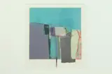 Carol J Rupp, Color Structure 14 FS, Pencil titled and signed "Rupp" lower right-hand corner