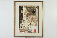 Kitchen Still Life by Diana C. Sines, Watercolor, offered Apr 2023