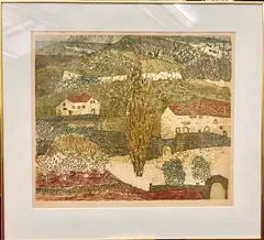 Evan Summer, Landscape Xxvi, Etching