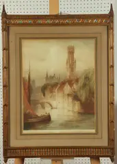 James Alphege Brewer, Bruges, Pencil signed and titled at base